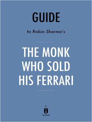 cover image of Guide to Robin Sharma's The Monk Who Sold His Ferrari by Instaread
